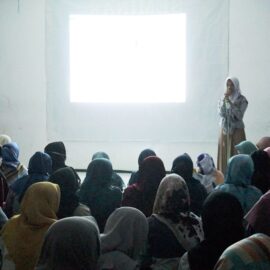 Pengurus Perpustakaan P2AL II Gelar Lomba Resensi Film dan Nonton Bareng